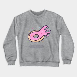 Floating donut Crewneck Sweatshirt